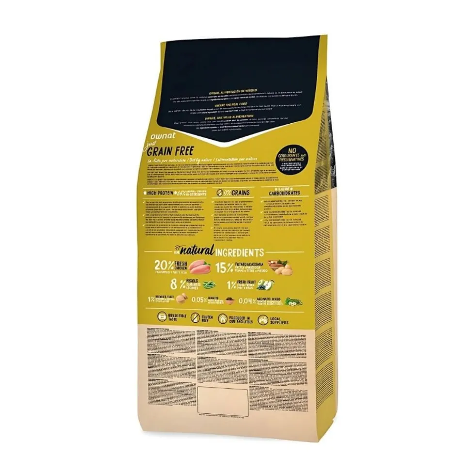 Ownat Just Grain Free Junior Pienso Natural para Perro Cachorro