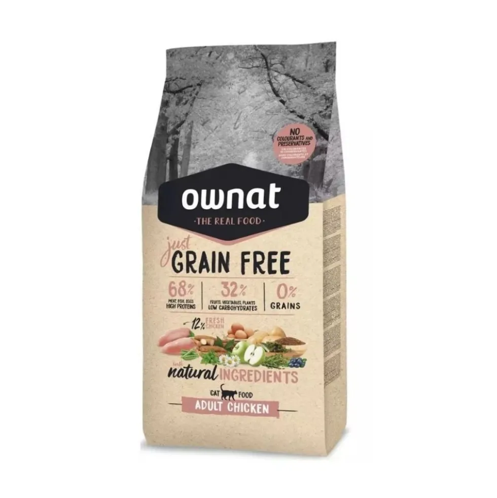 Ownat Just Pollo Pienso Natural para Gato