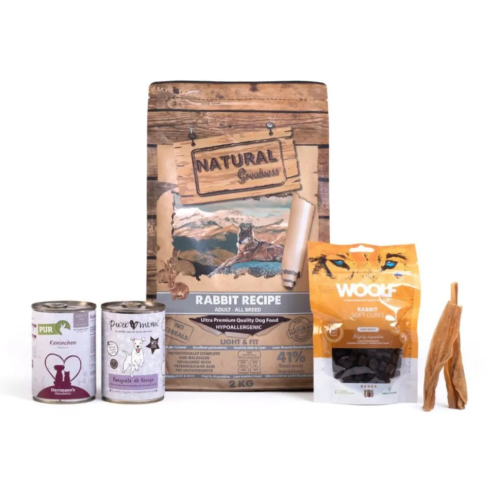 Pack Descarte Conejo All Breed para Perros