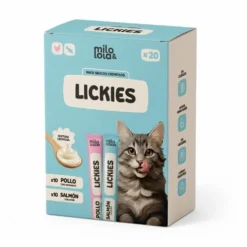 Pack Mixto Lickies Milo y Lola Pollo y Salmón (10+10)