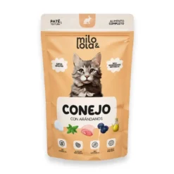Pack Mixto 24 Sobres Milo y Lola de Pollo y Conejo para Gato