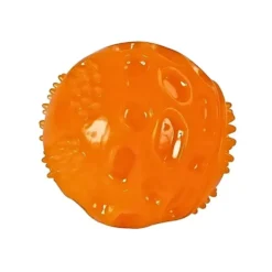 Pelota Toyfastic Squeaky Naranja para Perros 6cm.