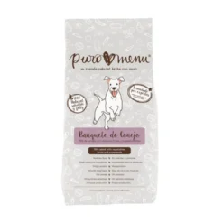 Puromenu Dieta BARF Conejo (Banquete de Conejo) para Perros