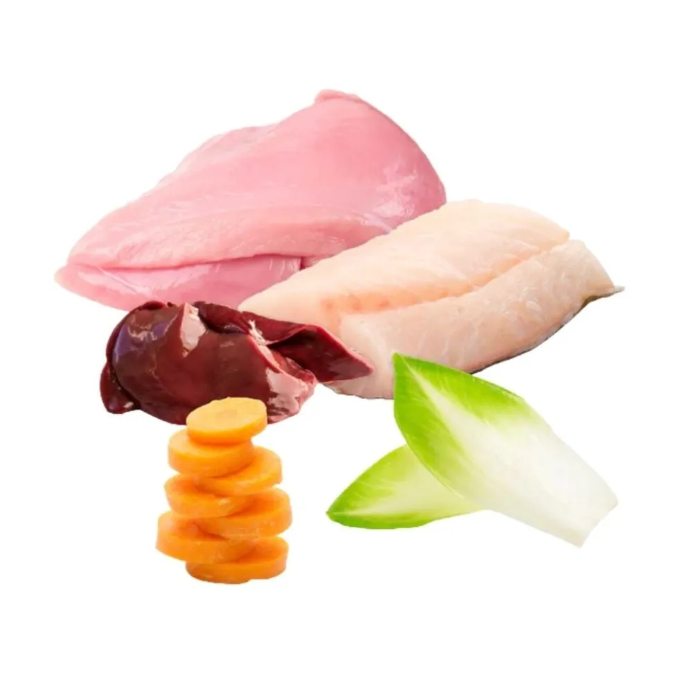 Puromenu Dieta BARF Pavo y Bacalao (Enseñarme a Volar) para Perro