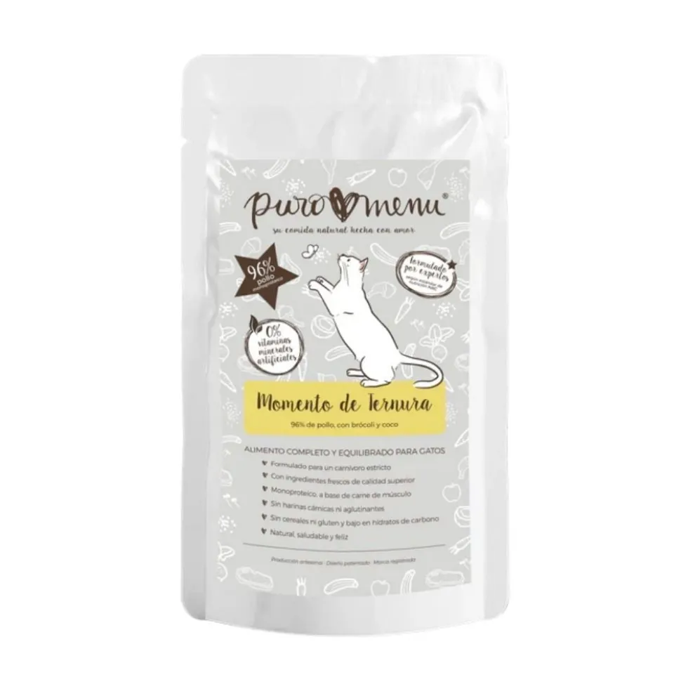 Puromenu Sobre de Pollo (Momento de Ternura) para Gatos