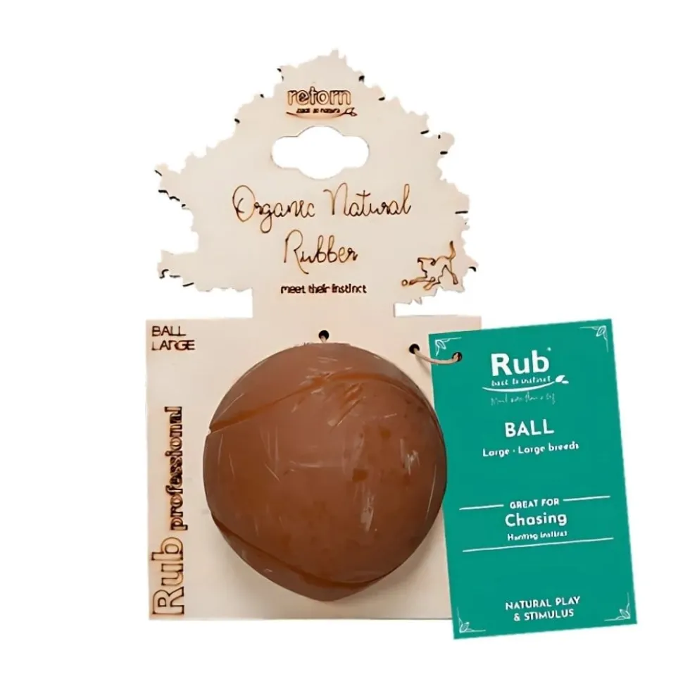 Retorn Juguete Rub Pelota Grande para Perro