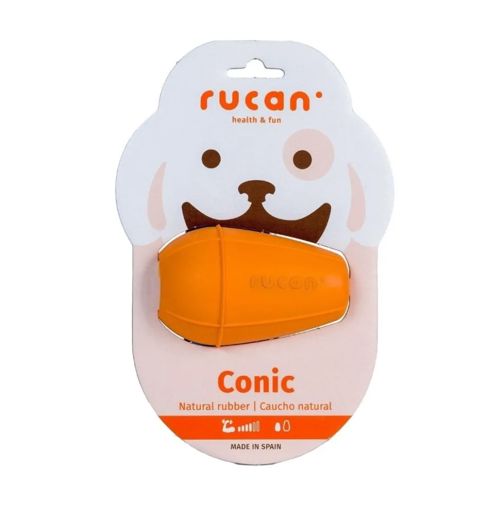 Rucan Conic Naranja para Perro