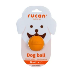 Rucan Dog Ball Pelota Naranja para Perro