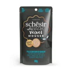 Schesir After Dark Perfect Mousse de Pollo y Huevo de Codorniz para Gato