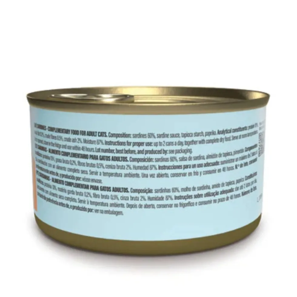 Schesir Filetes de Sardina en Salsa para Gato