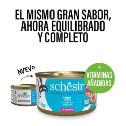 Schesir Lata de Atún en Salsa para Gato