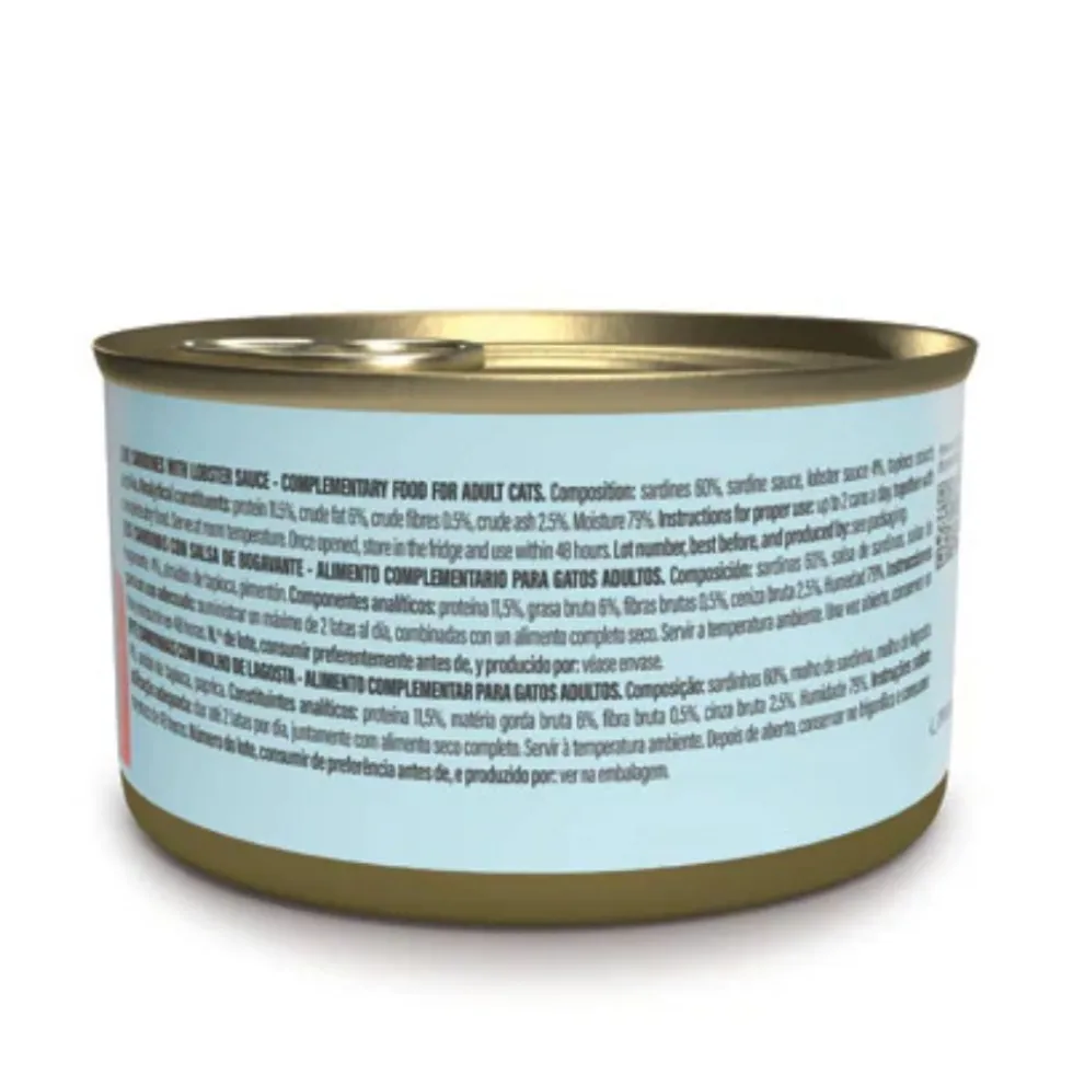 Schesir Lata de Sardinas en Salsa de Bogavante para Gato