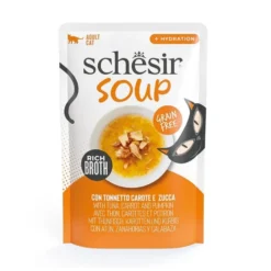 Schesir Sopa de Atún con Calabaza para Gatos