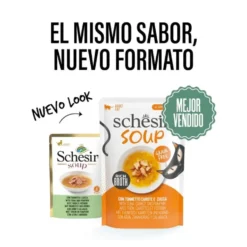 Schesir Sopa de Atún con Calabaza para Gatos