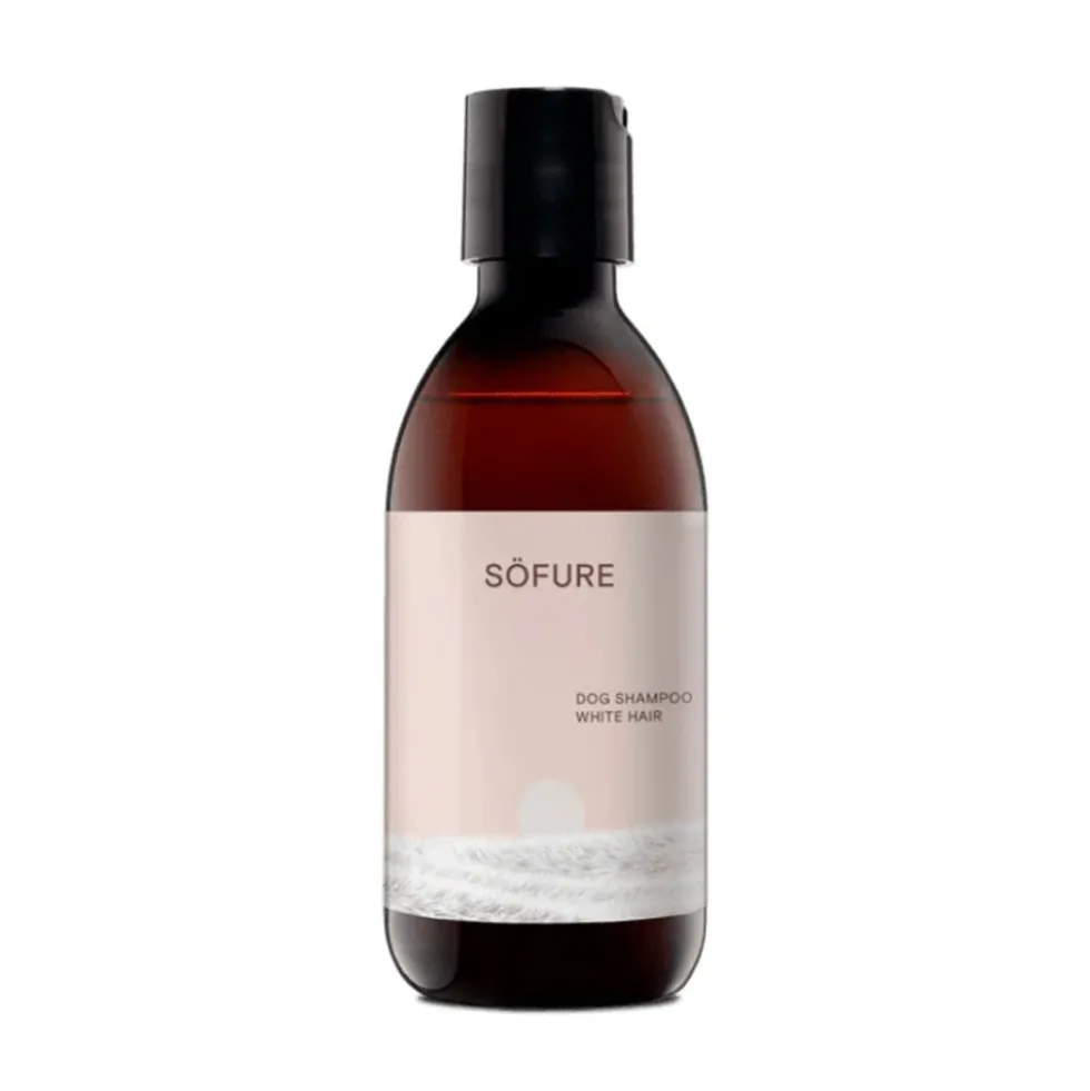 Söfure Champú Natural para Perros de Pelo Blanco