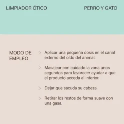 Söfure Limpiador de Oídos Natural para Perros y Gatos