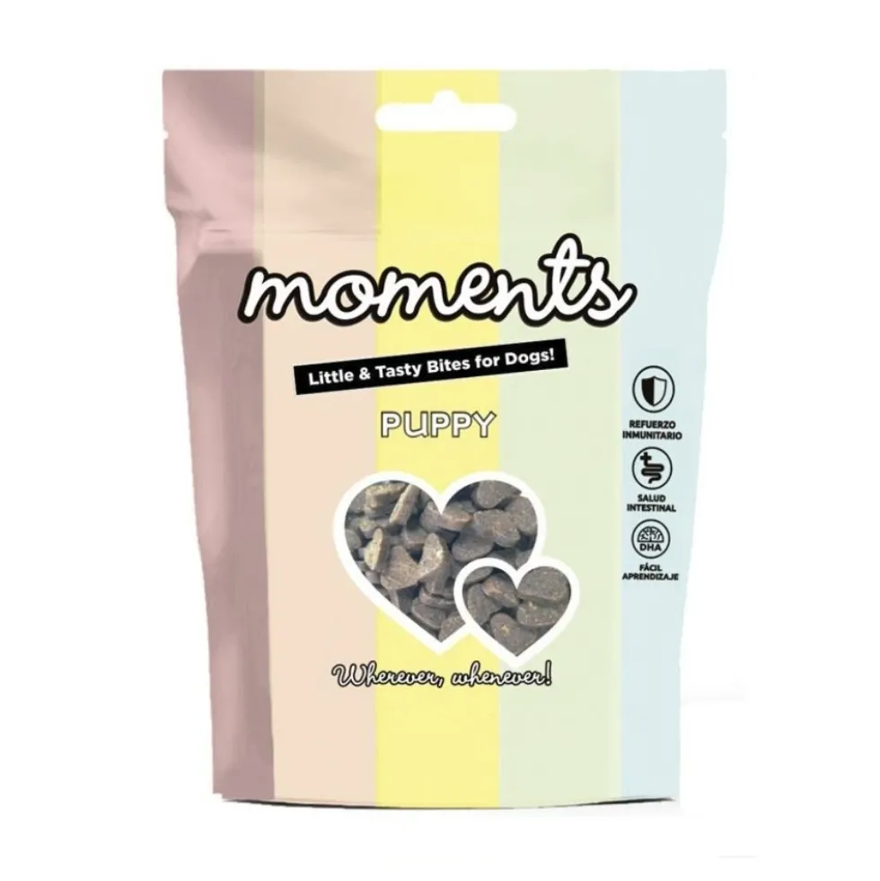 Snacks Moments Puppy Salmón para Perro Cachorro 60 g
