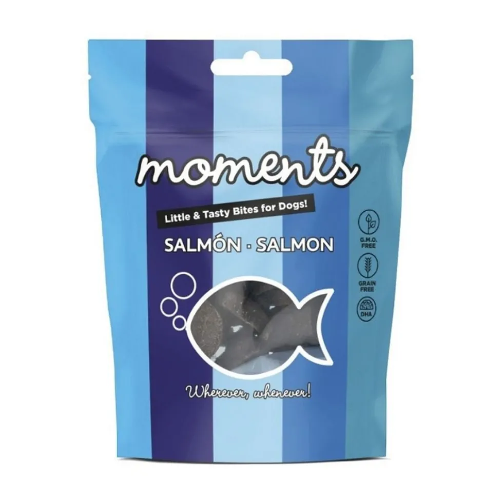 Snacks Moments Salmón para Perro 60 g