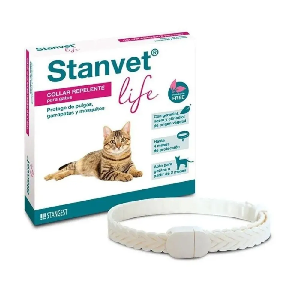 Stangest Collar Repelente Stanvet Life Gatos