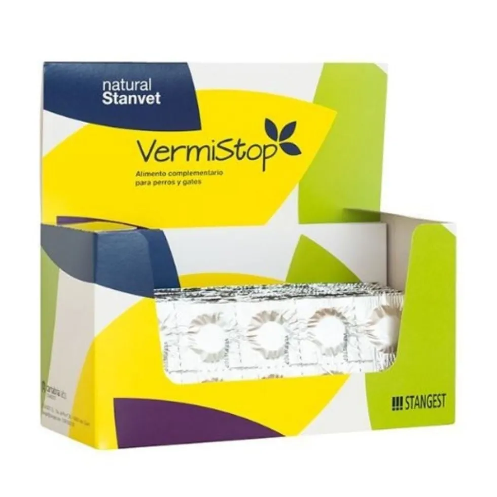 Stangest Vermistop Protector Interno Natural con Función Antiparasitaria