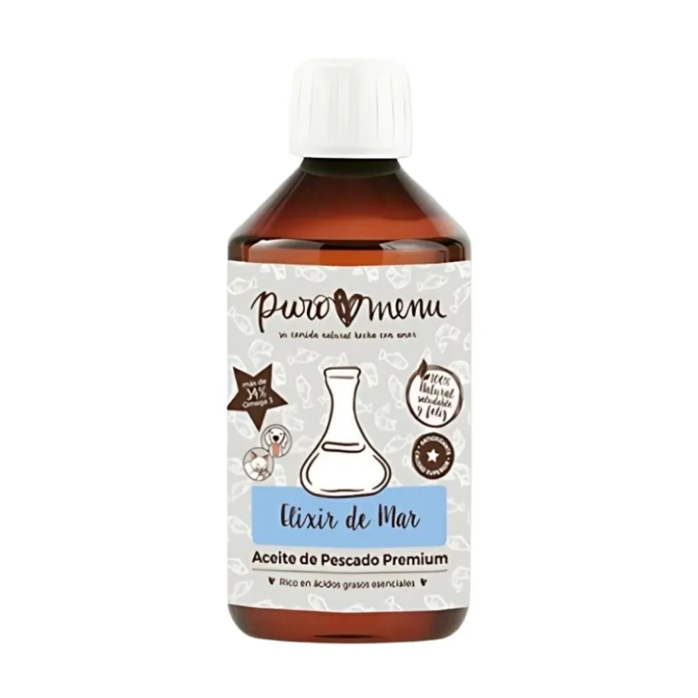 Suplemento Aceite de Pescado Omega 3 Puromenu Elixir de Mar
