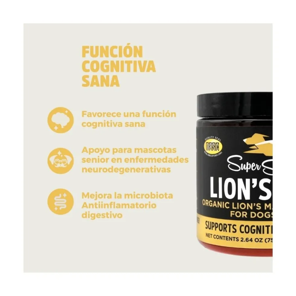 Suplemento Super Snouts Lion´s Roar para Perros y Gatos