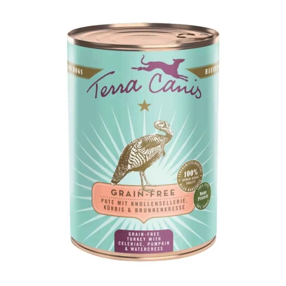 Terra Canis Grain Free Lata de Pavo para Perro