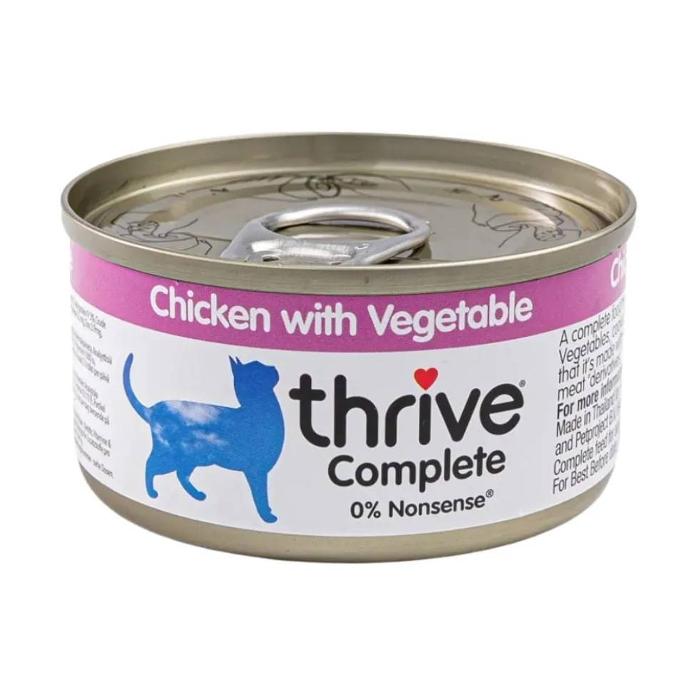 Thrive Lata de Pollo y Verduras para Gato