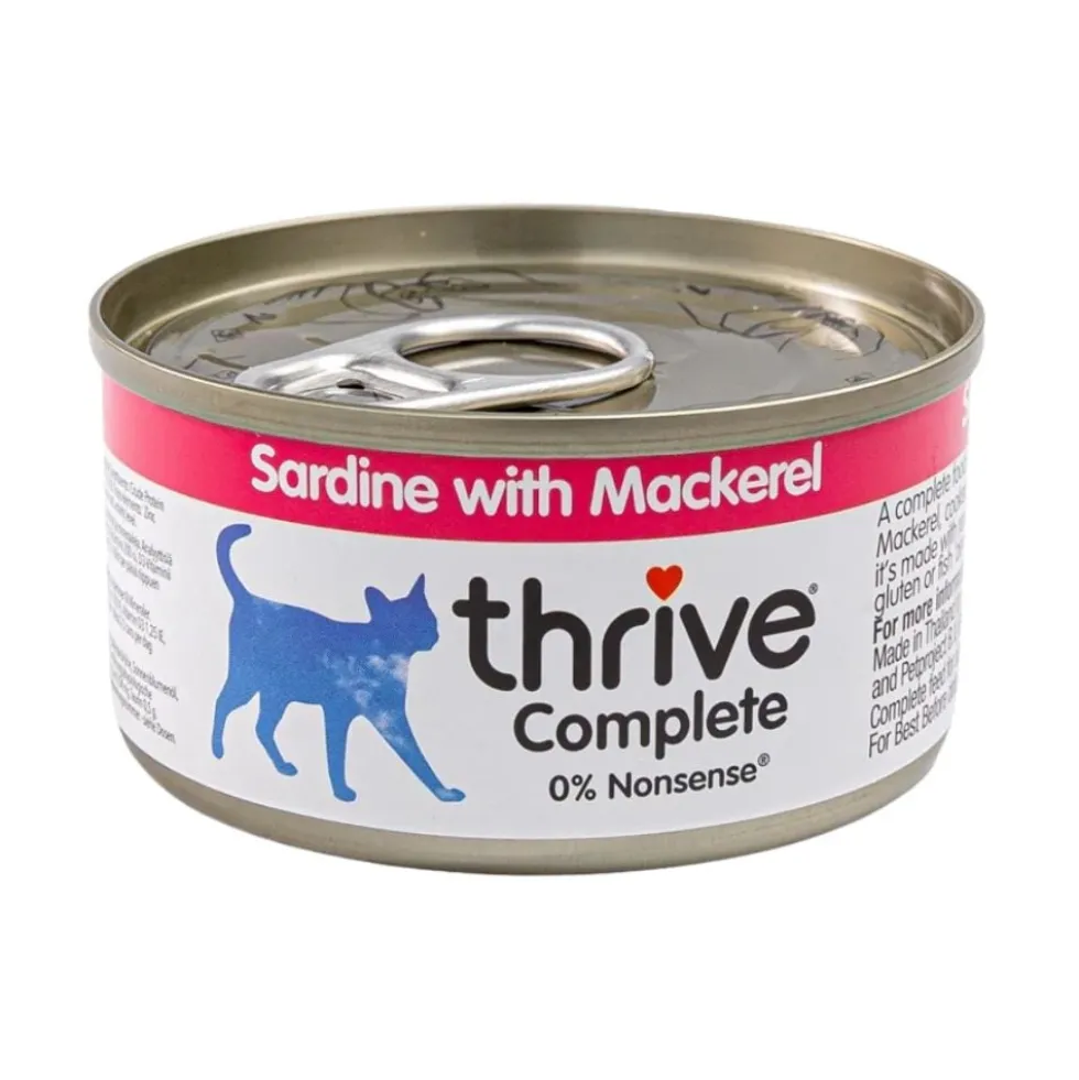Thrive Lata de Sardina y Caballa para Gato