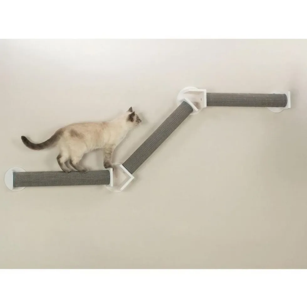 Trixie Set 3 Postes de Sisal para la Pared