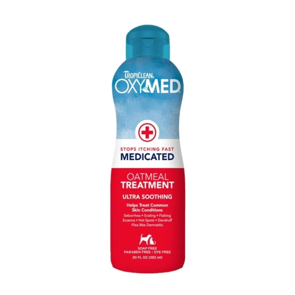 TropiClean OxyMed Acondicionador Medicado para el Picor