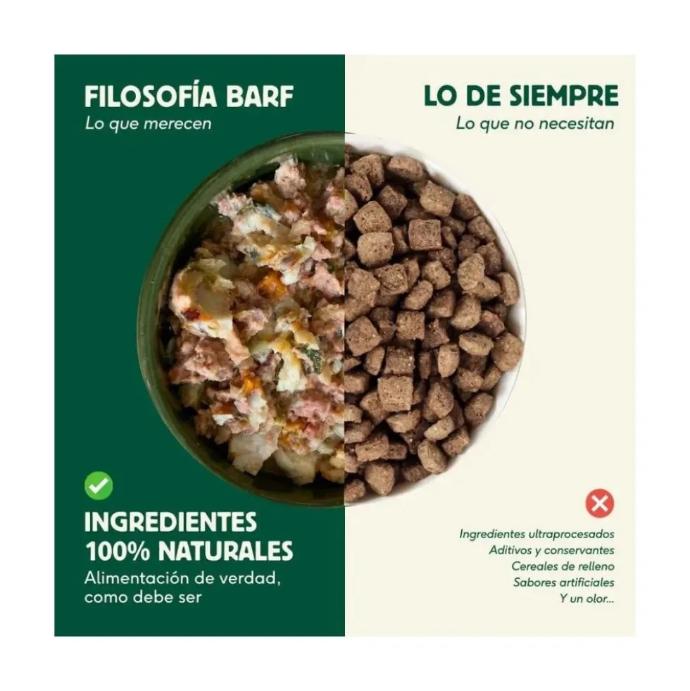Wild Balance Comida Húmeda Cocinada de Cerdo y Merluza para Perro