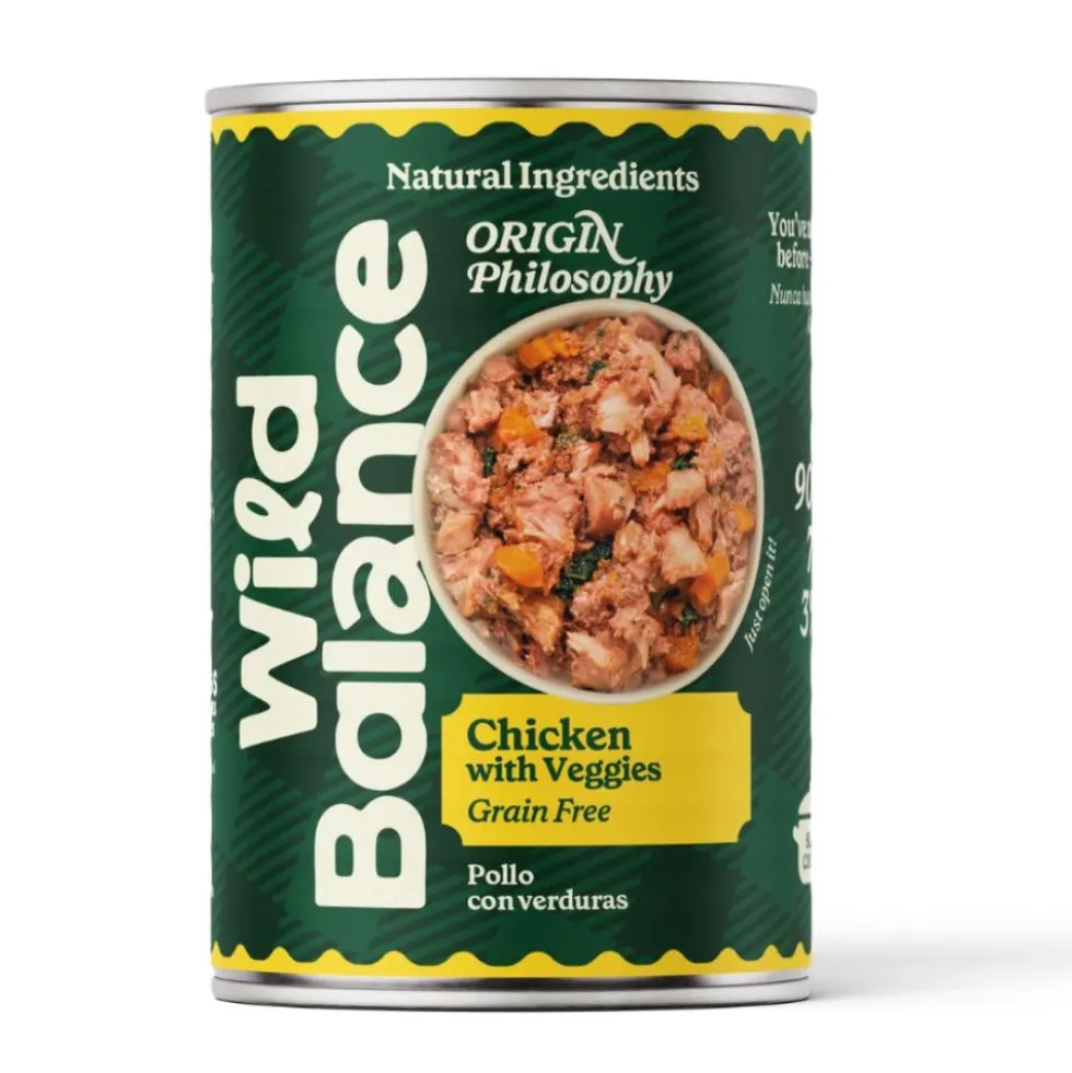 Wild Balance Comida Húmeda Cocinada de Pollo para Perro