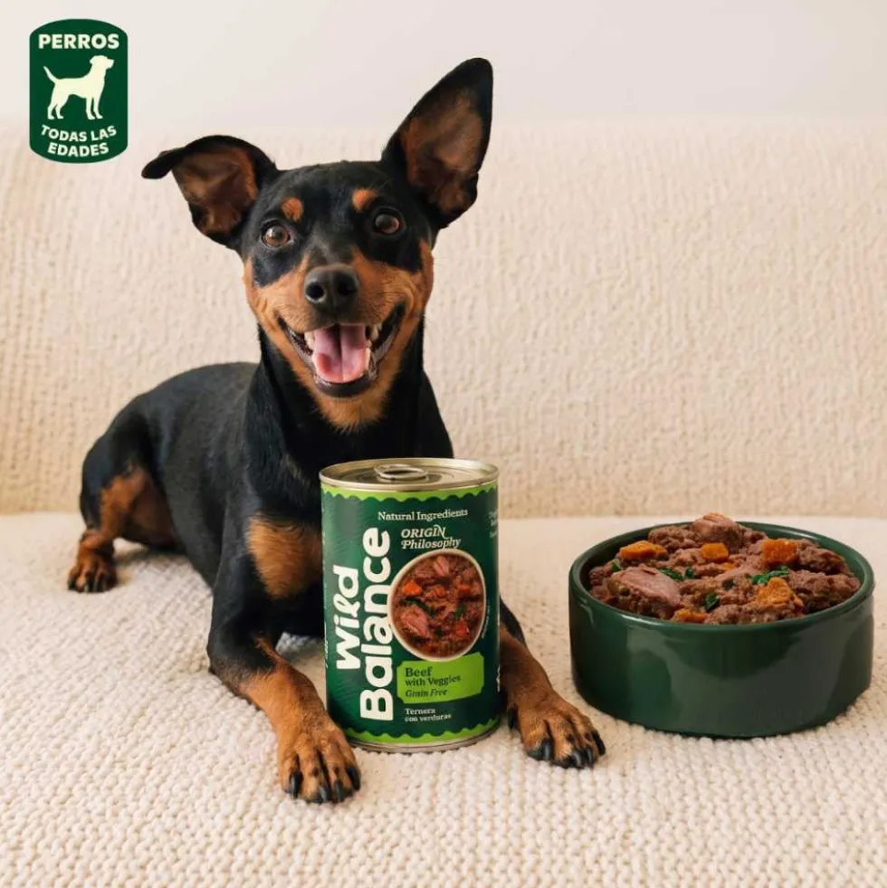 Wild Balance Comida Húmeda Cocinada de Ternera para Perro