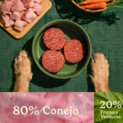 Wild Balance Dieta BARF Conejo con Verduras para Perro