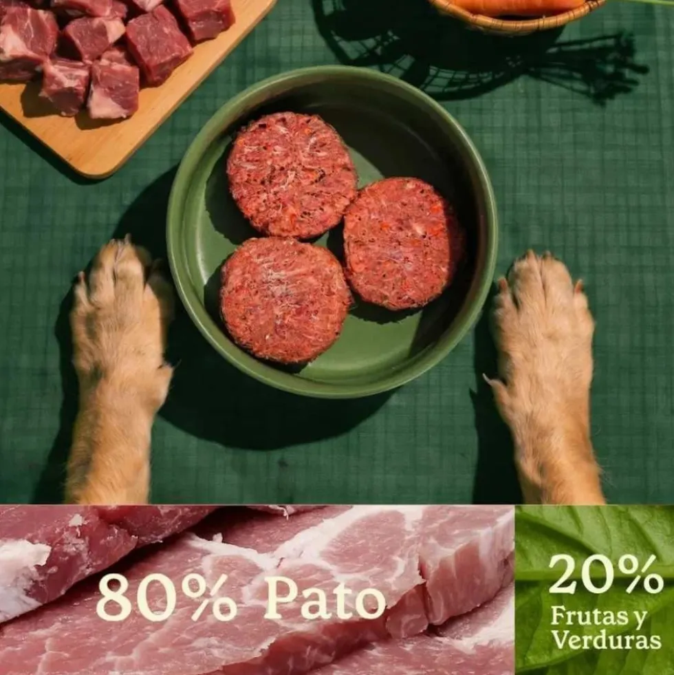 Wild Balance Dieta BARF Pato con Verduras para Perro