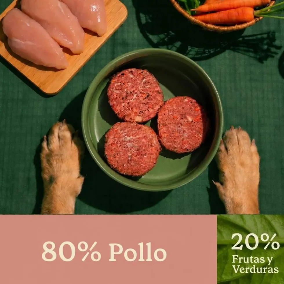 Wild Balance Dieta BARF Pollo con Verduras para Perro