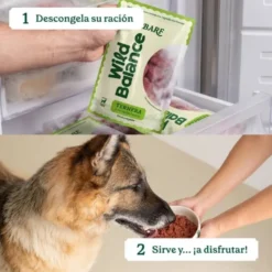 Wild Balance Dieta BARF Ternera con Verduras para Perro