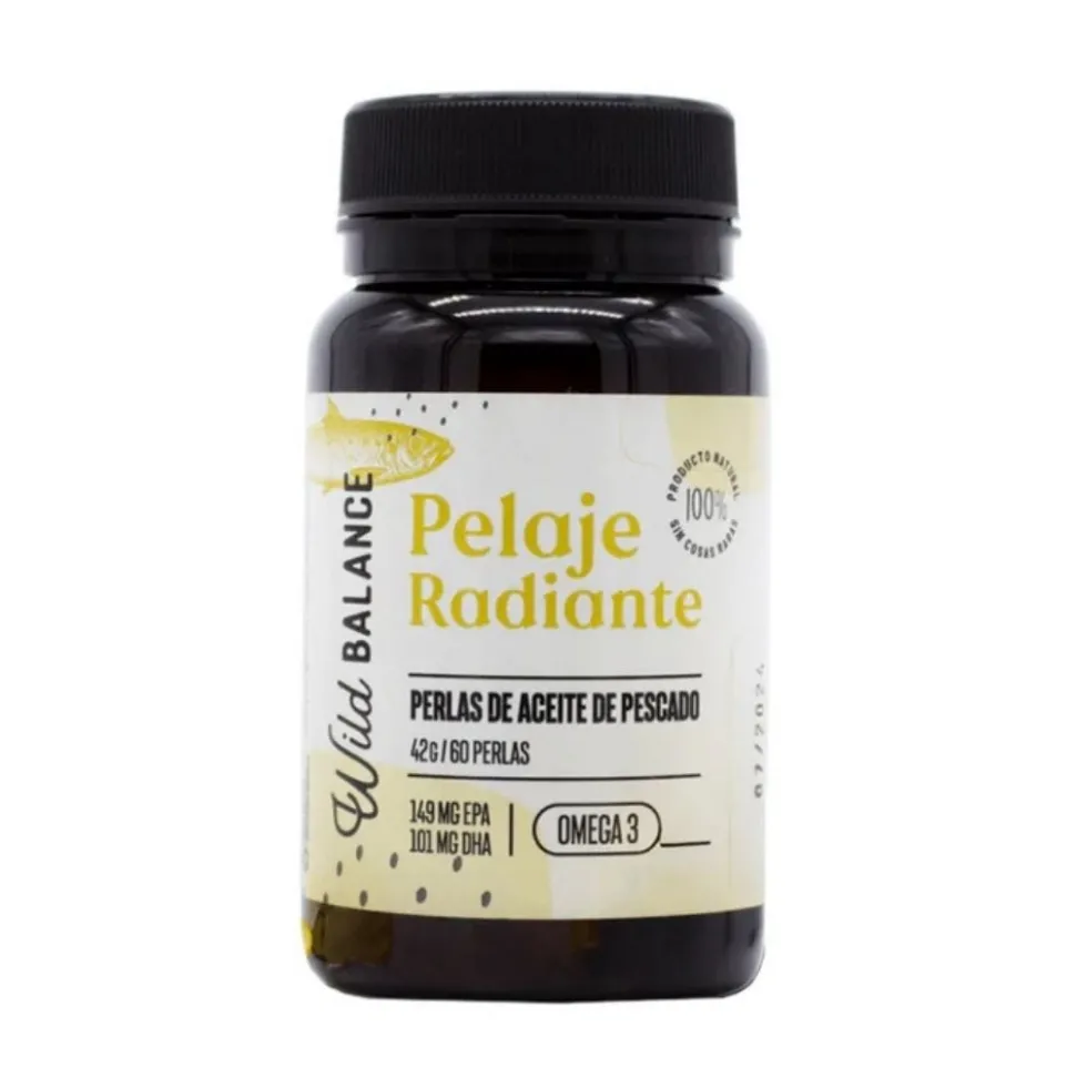 Wild Balance Pelaje Radiante (Cápsulas omega 3)