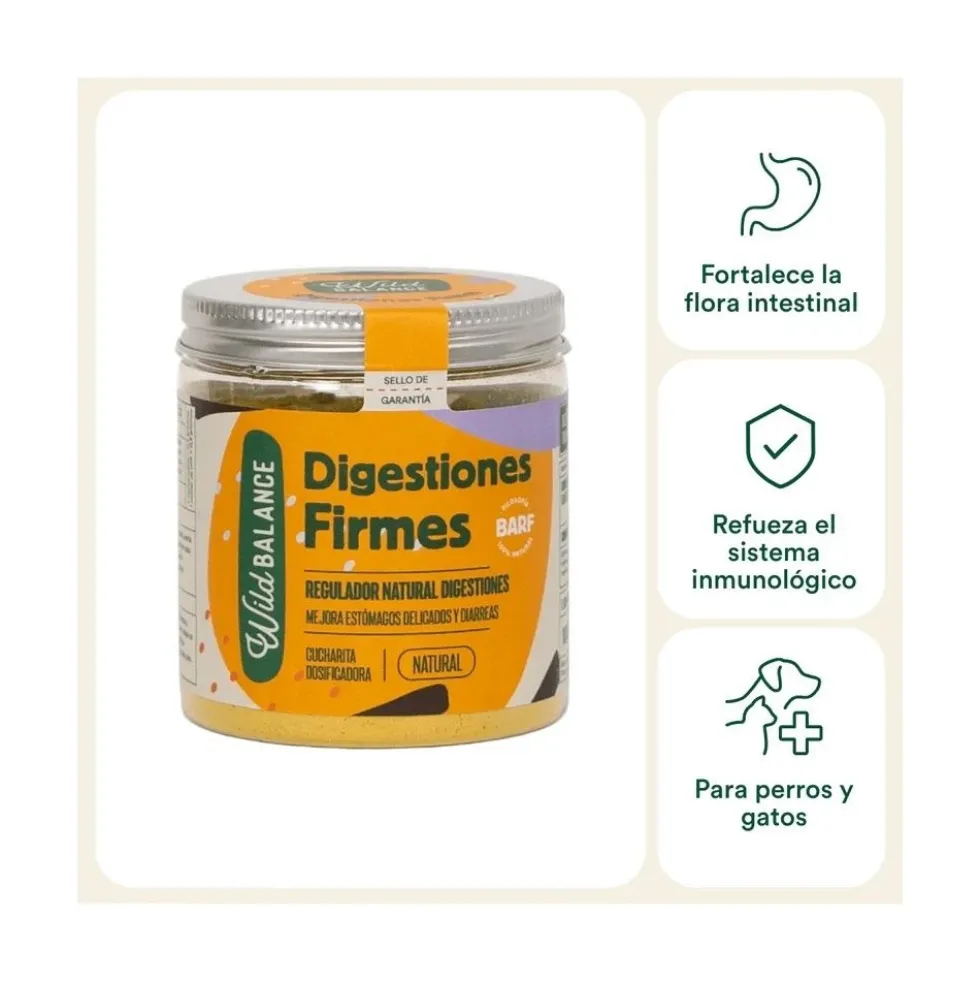 Wild Balance Suplemento Natural Digestiones Firmes
