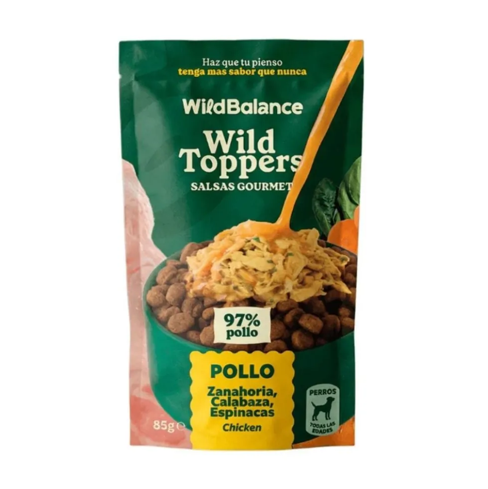 Wild Balance Topper Salsa Gourmet de Pollo para Perro