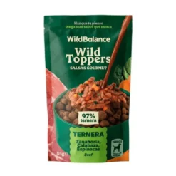 Wild Balance Topper Salsa Gourmet de Ternera para Perro