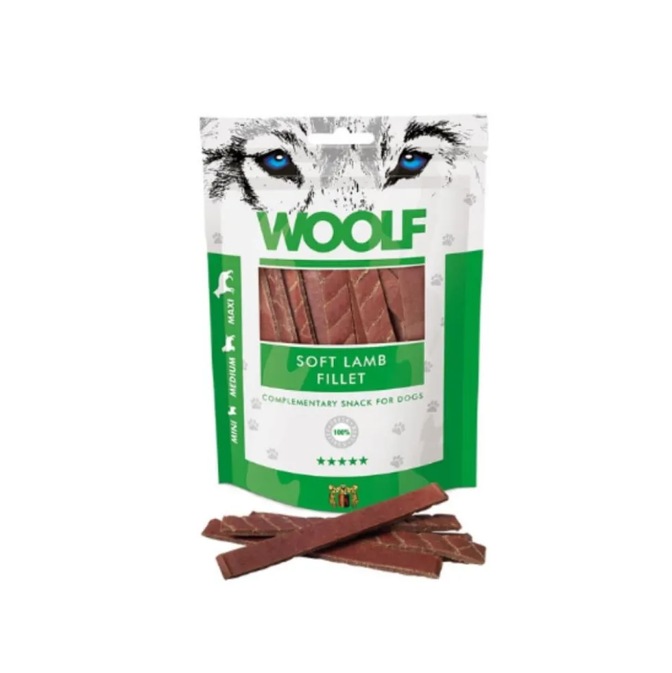 Woolf Snacks Filetes de Cordero para Perros