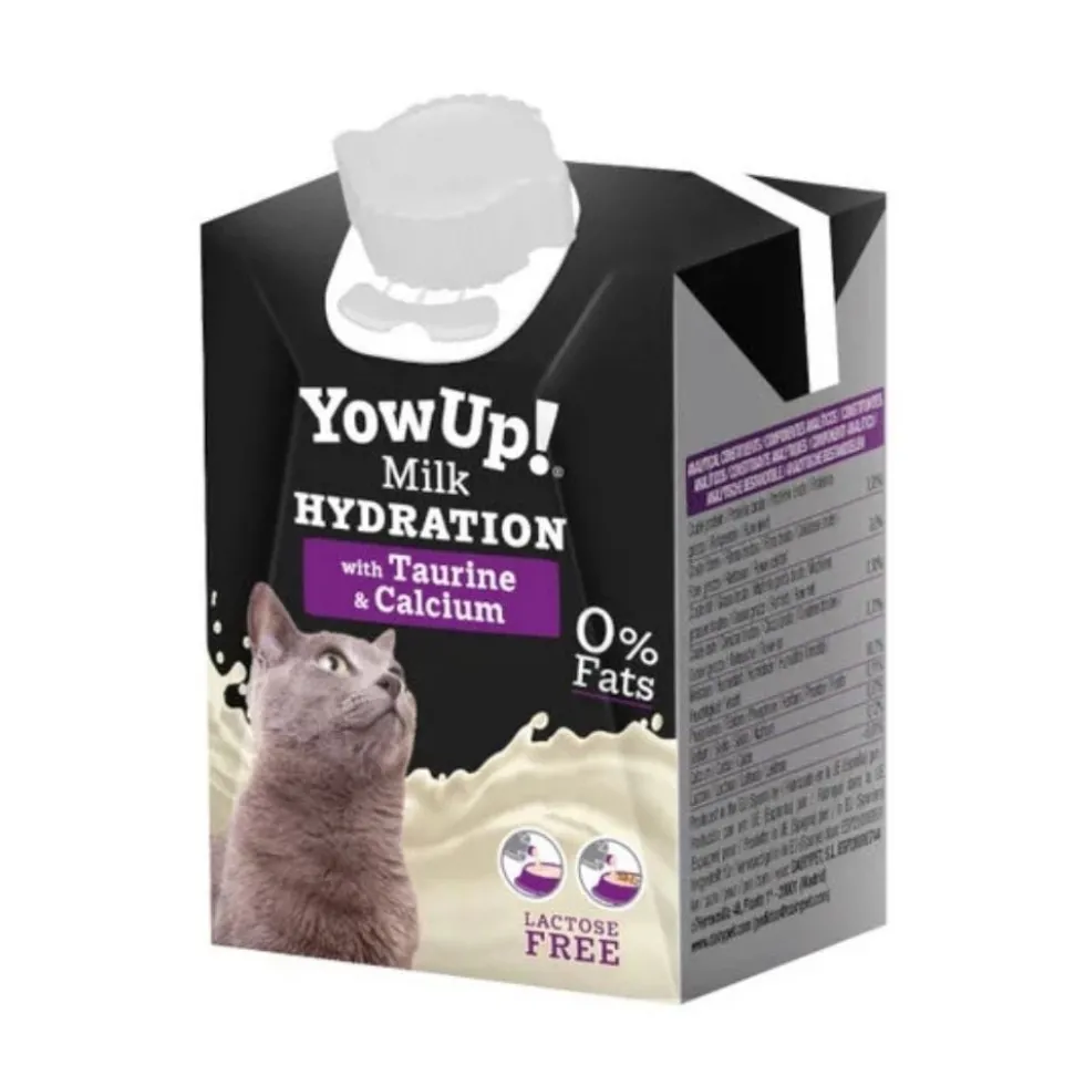 Yow Up Leche con Calcio para Gato